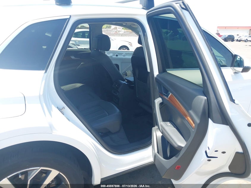 2023 Audi Q5 VIN WA1EAAFY9P2053827 IAAI salvage auction — LEFT FRONT, Salvage Title, sold $12,300 on 2026-07-31 (photo 8)