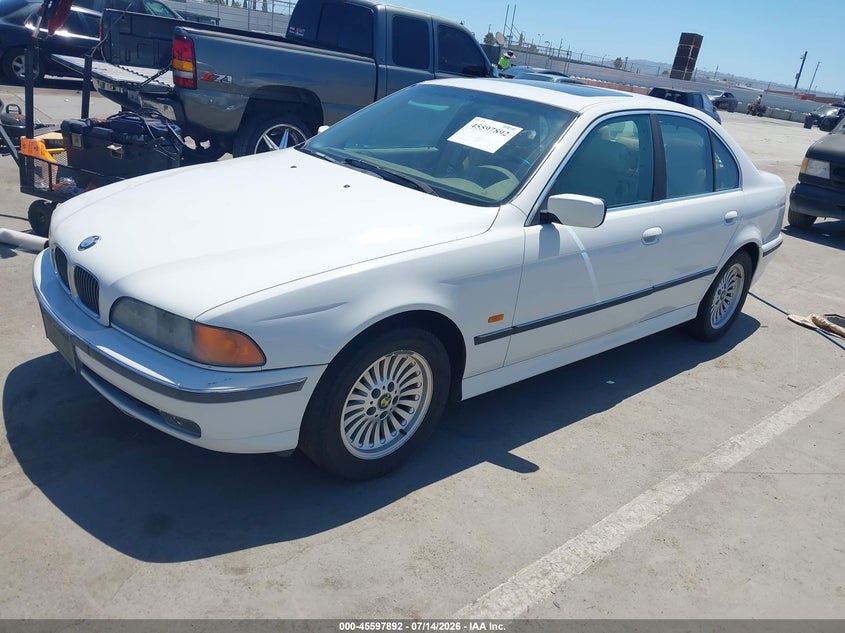 1998 BMW 5 series VIN WBADE6325WBW61276 IAAI salvage auction — FRONT END, Clear - Dealer Only (California), sold $25 on 2026-07-22 (photo 2)