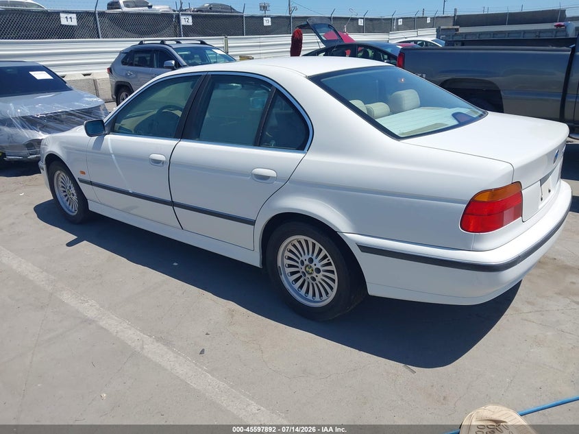 1998 BMW 5 series VIN WBADE6325WBW61276 IAAI salvage auction — FRONT END, Clear - Dealer Only (California), sold $25 on 2026-07-22 (photo 3)