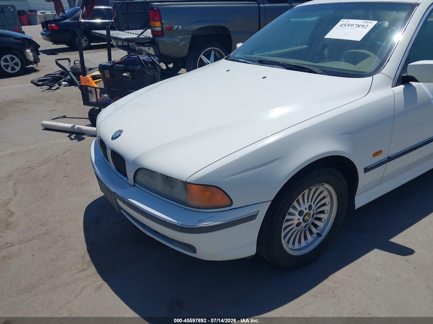 1998 BMW 5 series VIN WBADE6325WBW61276 IAAI salvage auction — FRONT END, Clear - Dealer Only (California), sold $25 on 2026-07-22 (photo 6)
