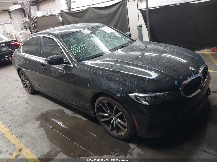 2019 BMW 3er VIN WBA5R1C52KAJ99071 IAAI salvage auction — LEFT SIDE, Salvage (Arizona), sold $7,500 on 2026-08-03 (photo 1)