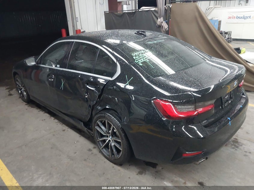 2019 BMW 3er VIN WBA5R1C52KAJ99071 IAAI salvage auction — LEFT SIDE, Salvage (Arizona), sold $7,500 on 2026-08-03 (photo 3)