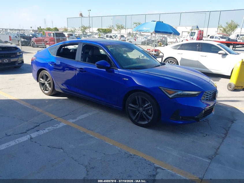 2025 Acura Integra VIN 19UDE4H69SA001049 — IAAI salvage auction photo