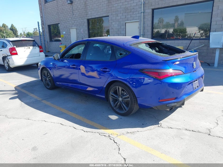 2025 Acura Integra VIN 19UDE4H69SA001049 IAAI salvage auction — ALL OVER, Salvage Title, sold $13,600 on 2026-09-08 (photo 3)