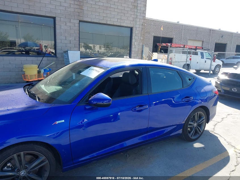2025 Acura Integra VIN 19UDE4H69SA001049 IAAI salvage auction — ALL OVER, Salvage Title, sold $13,600 on 2026-09-08 (photo 6)