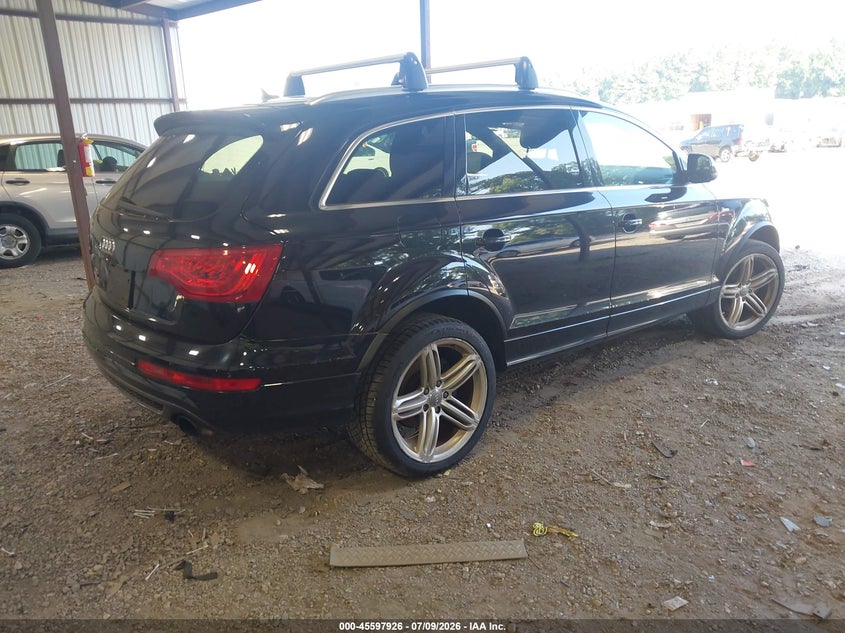 2013 Audi Q7 VIN WA1DGAFE6DD006514 IAAI salvage auction — MECHANICAL, Wait Title, sold $475 on 2026-10-15 (photo 4)