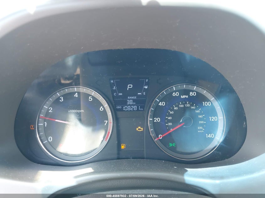 2013 Hyundai Accent VIN KMHCT4AE0DU522675 IAAI salvage auction — NORMAL WEAR, Rebuilt/Restored (Utah), sold $500 on 2026-07-22 (photo 7)