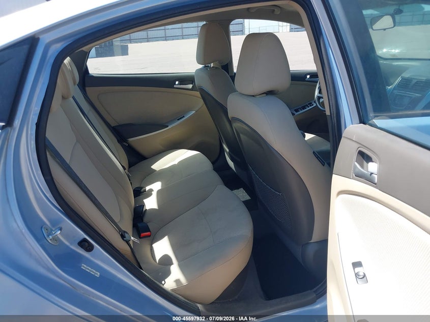 2013 Hyundai Accent VIN KMHCT4AE0DU522675 IAAI salvage auction — NORMAL WEAR, Rebuilt/Restored (Utah), sold $500 on 2026-07-22 (photo 8)