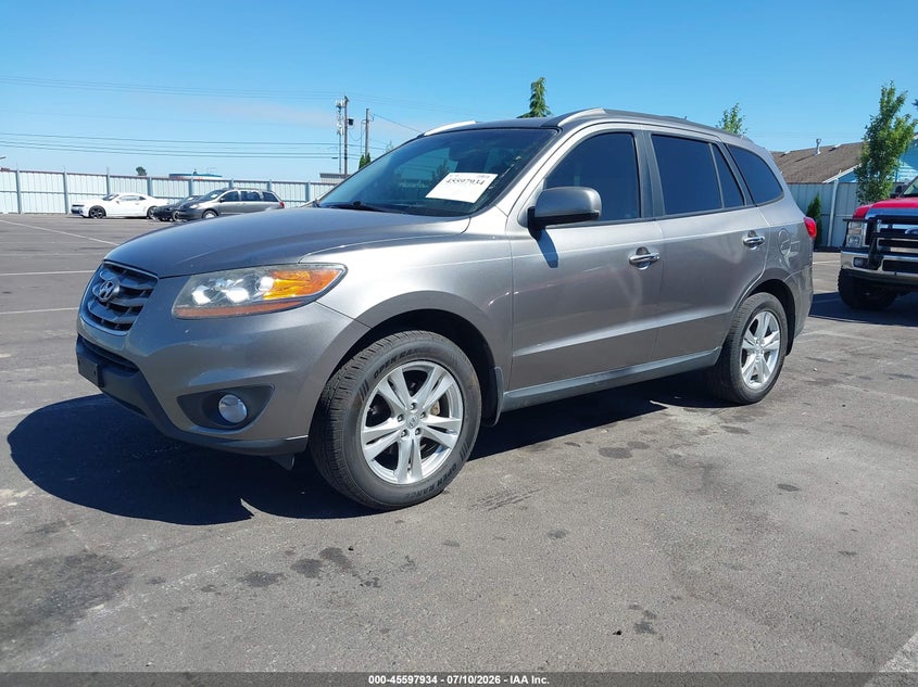 2011 Hyundai Santa fe VIN 5XYZKDAG5BG013831 IAAI salvage auction — NORMAL WEAR, Clear (Oregon), sold $500 on 2026-07-28 (photo 2)