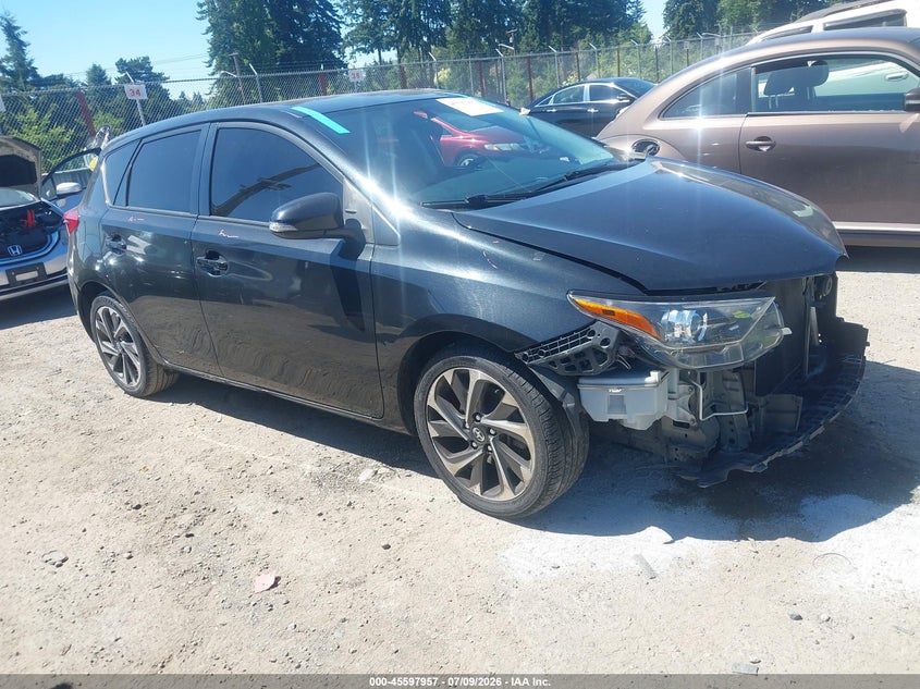 2016 Scion Im VIN JTNKARJE8GJ518684 IAAI salvage auction — FRONT END, Salvage Title, sold $2,400 on 2026-07-22 (photo 1)