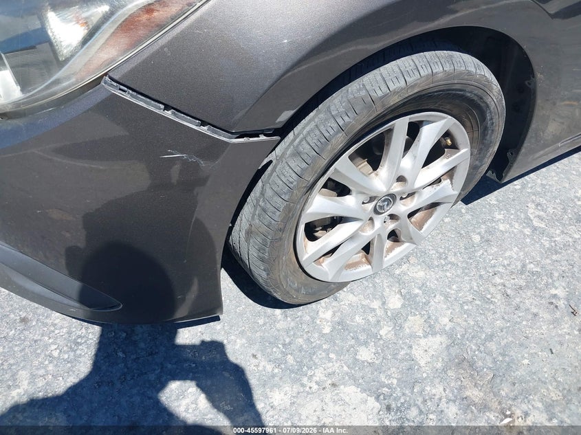 2014 Mazda 3 VIN JM1BM1M76E1102396 IAAI salvage auction — NORMAL WEAR, Clear (California), sold $1,525 on 2026-07-17 (photo 6)