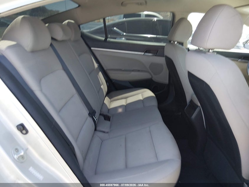 2017 Hyundai Elantra VIN KMHD74LF8HU084380 IAAI salvage auction — NORMAL WEAR, Clear (California), sold $2,150 on 2026-07-15 (photo 8)