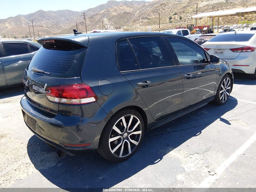 2014 Volkswagen Gti VIN WVWHD7AJ4EW006508 IAAI salvage auction — FRONT & REAR, Clear (Nevada), sold $450 on 2026-07-29 (photo 4)
