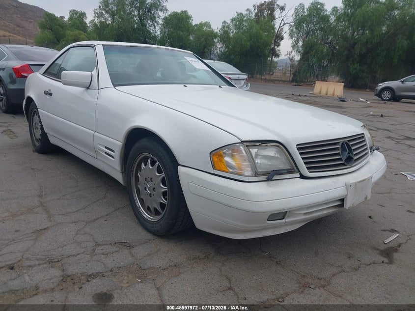 1998 Mercedes-benz Sl-class VIN WDBFA67F4WF161959 IAAI salvage auction — NORMAL WEAR, Clear - Dealer Only (California), sold $525 on 2026-07-28 (photo 1)