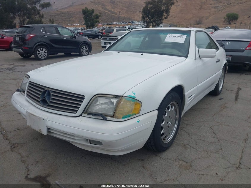1998 Mercedes-benz Sl-class VIN WDBFA67F4WF161959 IAAI salvage auction — NORMAL WEAR, Clear - Dealer Only (California), sold $525 on 2026-07-28 (photo 2)