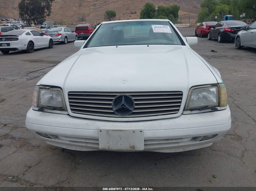 1998 Mercedes-benz Sl-class VIN WDBFA67F4WF161959 IAAI salvage auction — NORMAL WEAR, Clear - Dealer Only (California), sold $525 on 2026-07-28 (photo 6)