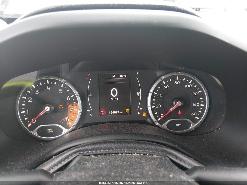 2016 Jeep Renegade VIN ZACCJBBT6GPD40478 IAAI salvage auction — NORMAL WEAR, Clear (Delaware), sold $700 on 2026-07-27 (photo 7)