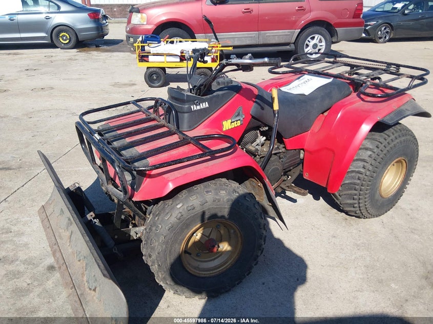 1987 Yamaha Yfm225 VIN JY42HT002HC006233 IAAI salvage auction — NORMAL WEAR, Clear (Illinois), sold $25 on 2026-07-21 (photo 2)