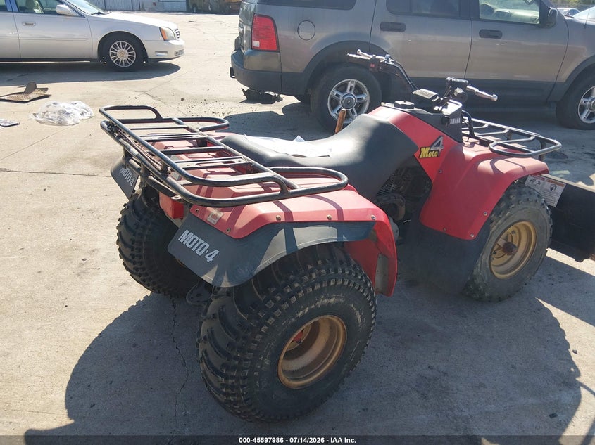 1987 Yamaha Yfm225 VIN JY42HT002HC006233 IAAI salvage auction — NORMAL WEAR, Clear (Illinois), sold $25 on 2026-07-21 (photo 4)