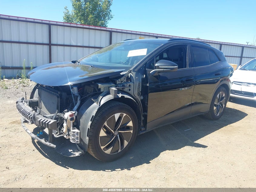 2022 Volkswagen Id.4 VIN WVGRMPE21NP064007 IAAI salvage auction — FRONT END, Bill Of Sale (Washington), sold $9,200 on 2026-07-23 (photo 2)