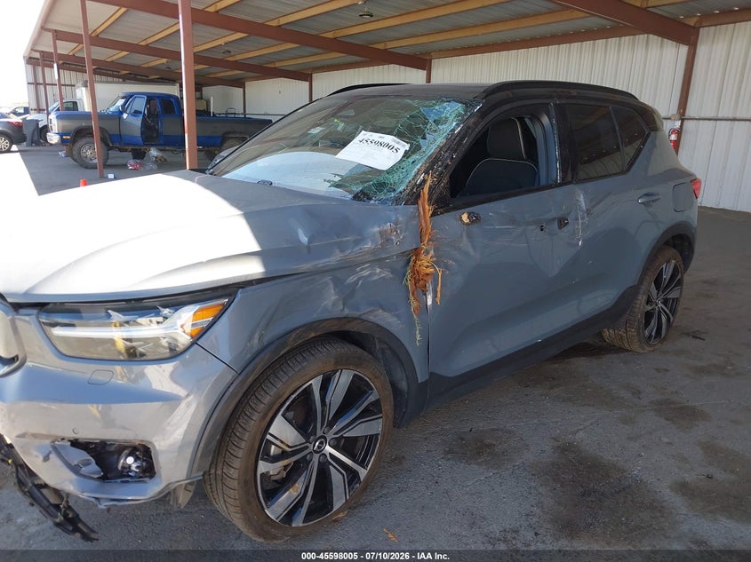 2021 Volvo Xc40 VIN YV4ED3URXM2583222 IAAI salvage auction — LEFT SIDE, Salvage (California), sold $8,050 on 2026-08-13 (photo 6)
