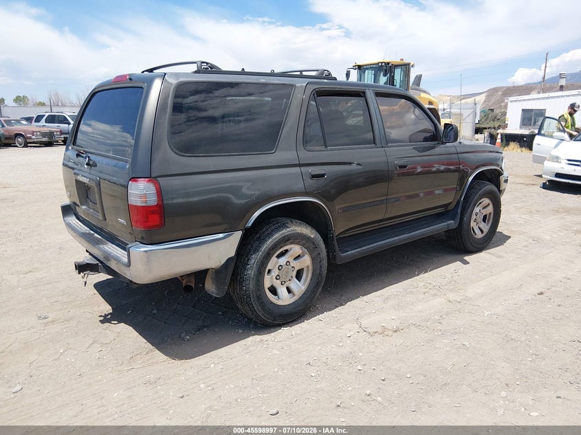 1996 Toyota 4runner VIN JT3HN86R2T0029209 IAAI salvage auction — NORMAL WEAR, Clear (Colorado), sold $1,700 on 2026-07-15 (photo 4)