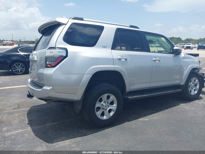 2023 Toyota 4runner VIN JTEMU5JRXP6144433 IAAI salvage auction — FRONT END, Rebuildable (Florida), sold $12,250 on 2026-08-01 (photo 4)