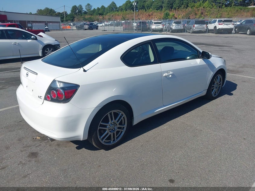 2009 Scion Tc VIN JTKDE167490285465 IAAI salvage auction — UNKNOWN, Salvage (North Carolina), sold $900 on 2026-07-30 (photo 4)