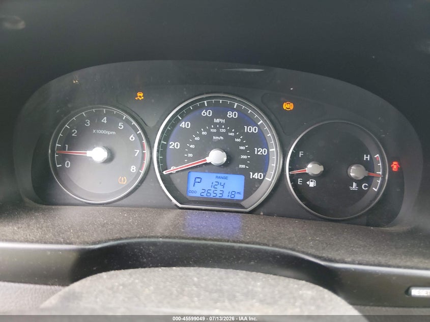 2011 Hyundai Santa fe VIN 5XYZG3AB0BG028334 IAAI salvage auction — NORMAL WEAR, Clear (Georgia), sold $675 on 2026-07-22 (photo 7)