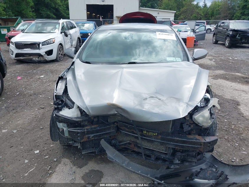 2013 Hyundai Elantra VIN KMHDH4AE5DU582232 IAAI salvage auction — NORMAL WEAR, Salvage Title, sold $200 on 2026-07-28 (photo 6)
