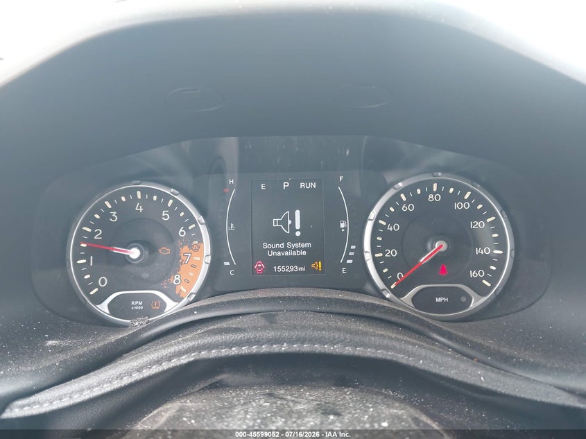 2017 Jeep Renegade VIN ZACCJABB4HPF63105 IAAI salvage auction — FRONT END, Salvage (North Carolina), sold $1,000 on 2026-08-17 (photo 7)