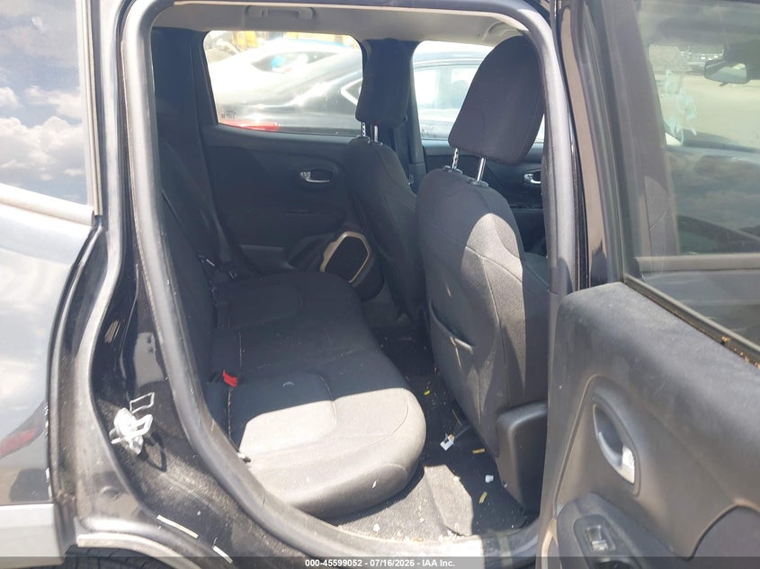 2017 Jeep Renegade VIN ZACCJABB4HPF63105 IAAI salvage auction — FRONT END, Salvage (North Carolina), sold $1,000 on 2026-08-17 (photo 8)
