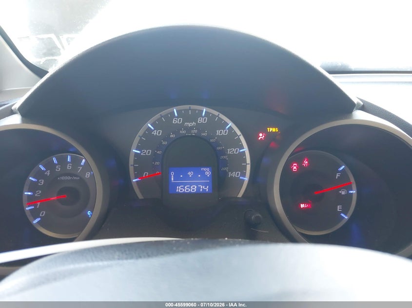 2010 Honda Fit VIN JHMGE8G23AC034616 IAAI salvage auction — FRONT END, Mv-907A (New York), sold $550 on 2026-07-30 (photo 7)