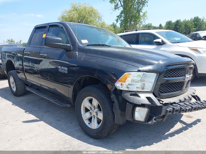 2017 Ram 1500 VIN 1C6RR7FG2HS534666 IAAI salvage auction — BIO HAZARD, Salvage Title, sold $1,600 on 2026-08-28 (photo 1)