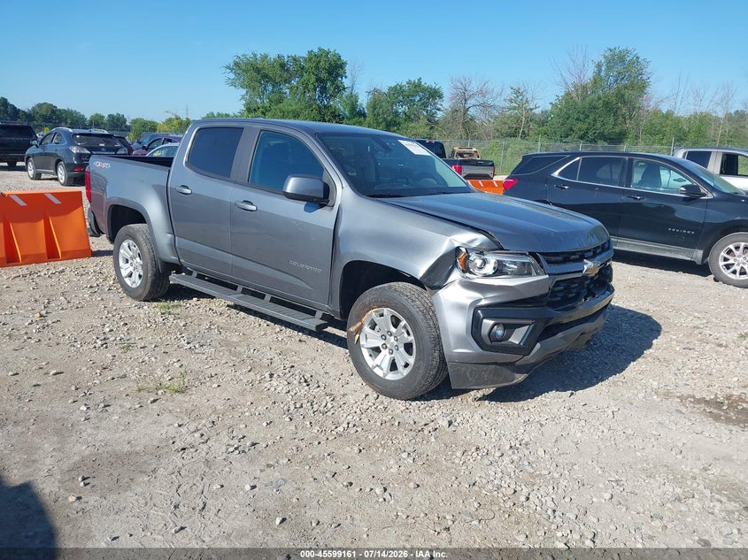2022 Chevrolet Colorado VIN 1GCGTCEN9N1193018 — IAAI salvage auction photo