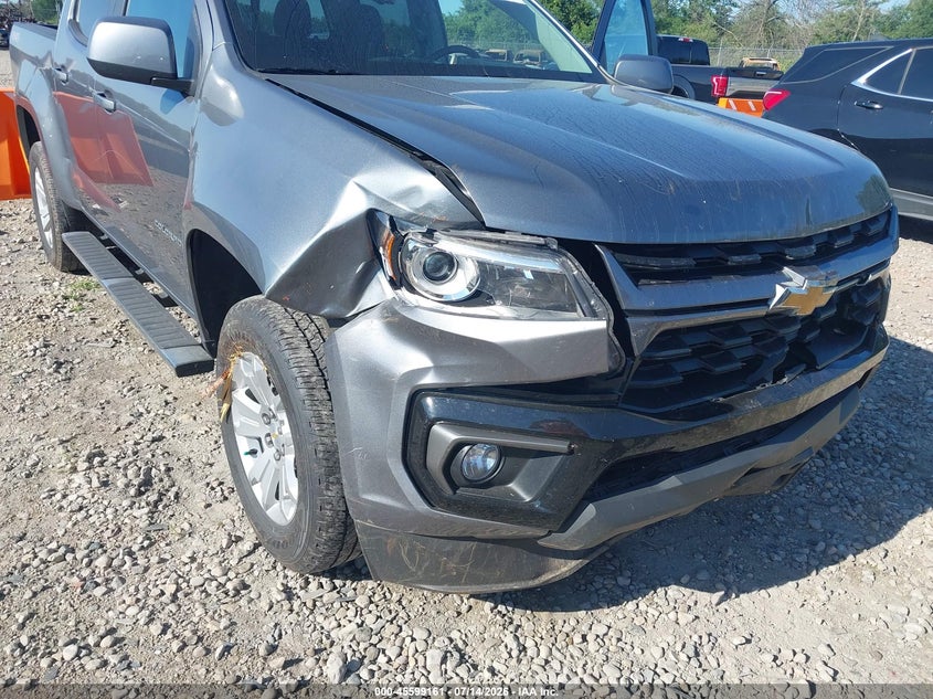 2022 Chevrolet Colorado VIN 1GCGTCEN9N1193018 IAAI salvage auction — FRONT END, Clear Claim Paid (Wisconsin), sold $9,400 on 2026-07-30 (photo 6)