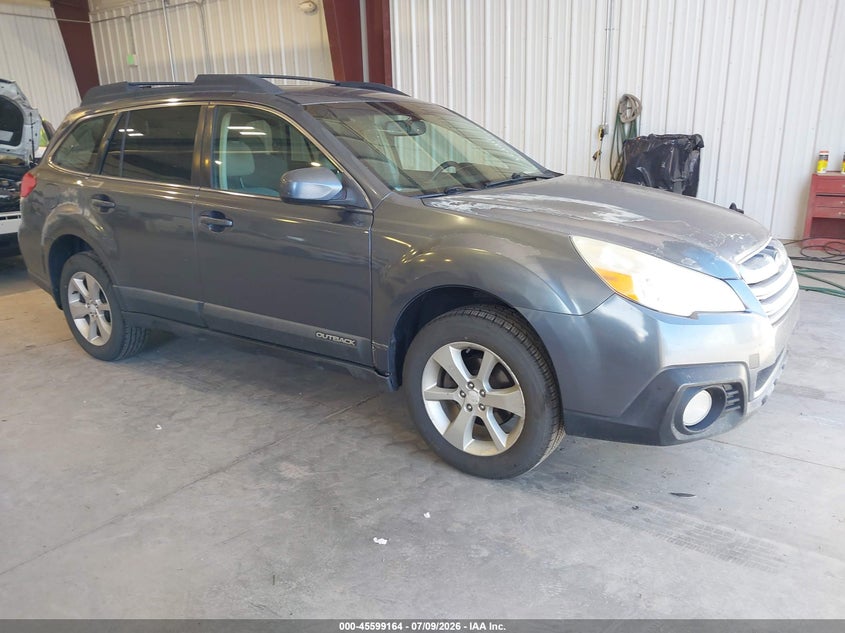 2014 Subaru Outback VIN 4S4BRCCC7E3252657 IAAI salvage auction — NORMAL WEAR, Rebuilt/Restored (Utah), sold $1,050 on 2026-08-02 (photo 1)