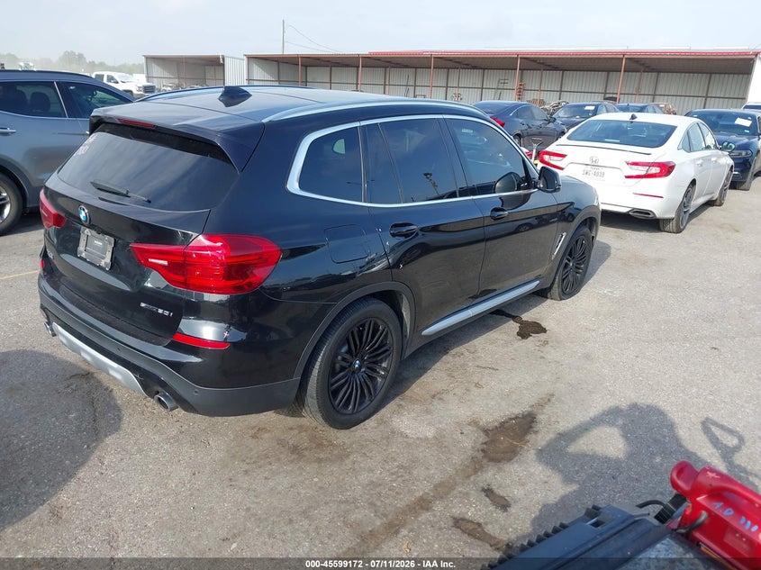 2019 BMW X3 VIN 5UXTR7C56KLE96282 IAAI salvage auction — NORMAL WEAR, Original (Texas), sold $6,800 on 2026-07-22 (photo 4)