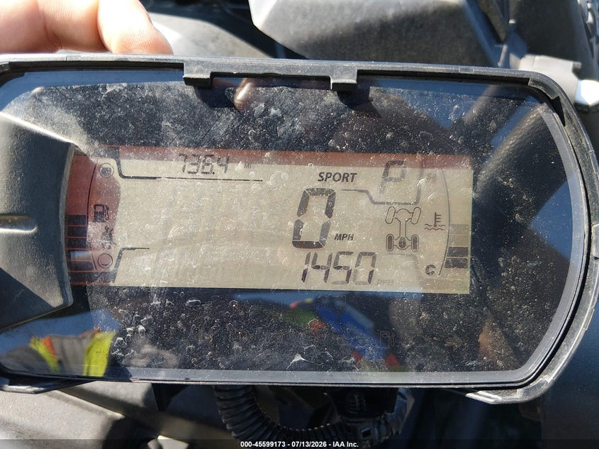 2025 Can-am/ brp Maverick VIN 3JBVMAV45SE000519 IAAI salvage auction — ROLLOVER, Wait Title, sold $16,100 on 2026-09-29 (photo 7)