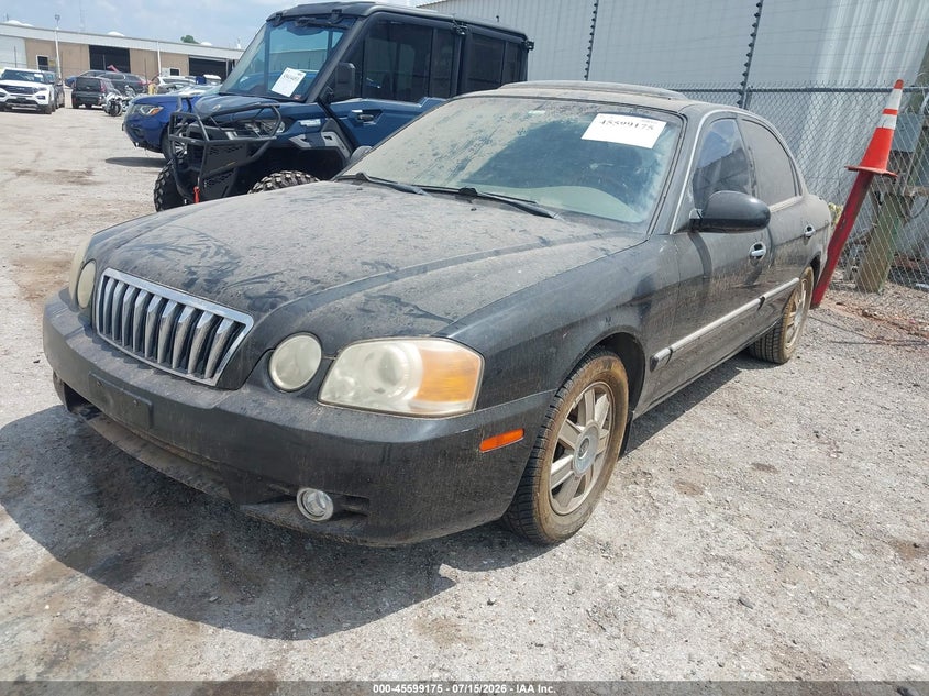 2003 Kia Optima VIN KNAGD128135248046 IAAI salvage auction — NORMAL WEAR, Salvage Title, sold $175 on 2026-07-22 (photo 2)