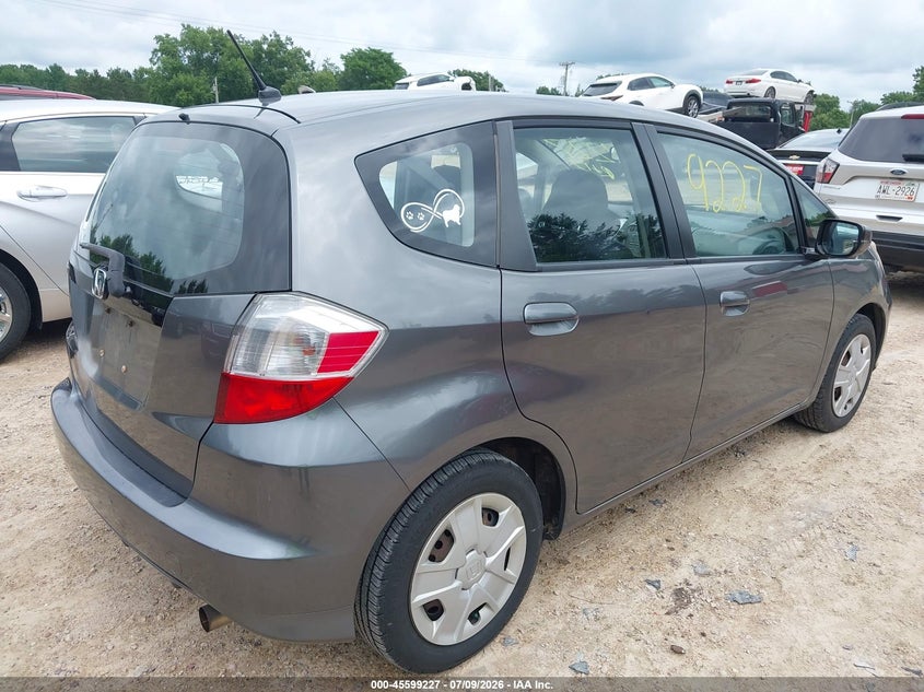 2013 Honda Fit VIN JHMGE8H36DC026568 IAAI salvage auction — FRONT END, Salvage Title, sold $400 on 2026-07-29 (photo 4)