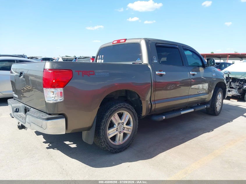 2011 Toyota Tundra VIN 5TFEY5F1XBX106865 IAAI salvage auction — NORMAL WEAR, Clear (Texas), sold $4,550 on 2026-07-30 (photo 4)