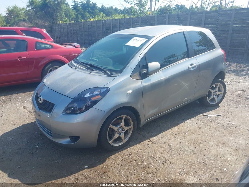 2007 Toyota Yaris VIN JTDJT923375070046 IAAI salvage auction — NORMAL WEAR, Clear (Massachusetts), sold $400 on 2026-07-24 (photo 2)