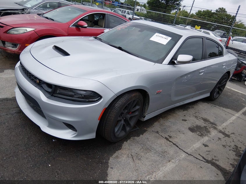 2020 Dodge Charger VIN 2C3CDXGJ3LH116709 IAAI salvage auction — THEFT, Salvage (North Carolina), sold $8,300 on 2026-07-31 (photo 2)