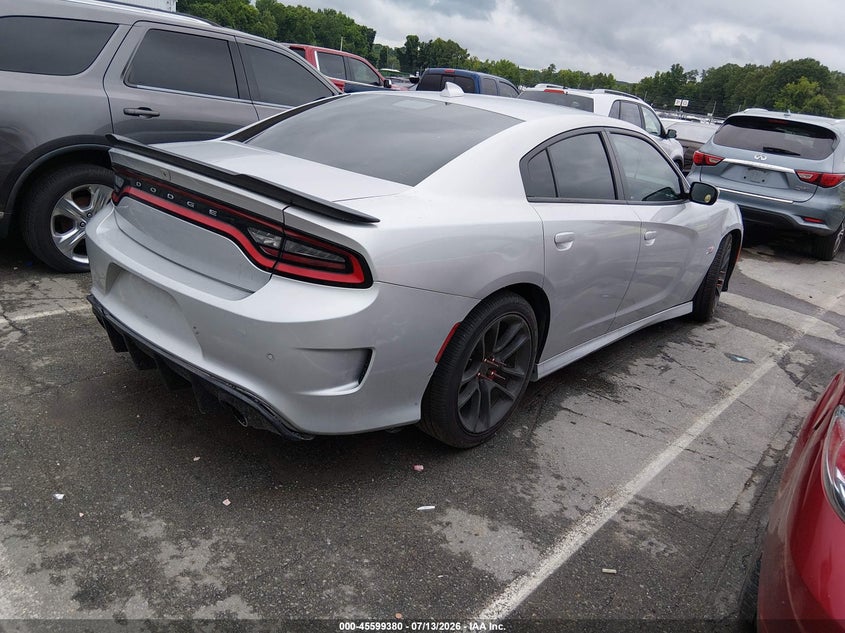 2020 Dodge Charger VIN 2C3CDXGJ3LH116709 IAAI salvage auction — THEFT, Salvage (North Carolina), sold $8,300 on 2026-07-31 (photo 4)