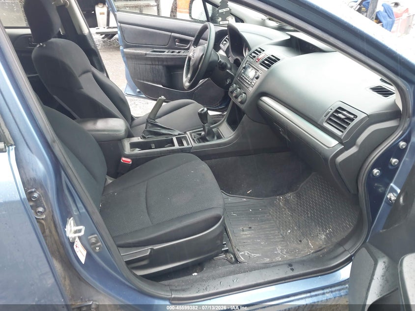 2014 Subaru Impreza VIN JF1GJAA61EG021738 IAAI salvage auction — FRONT END, Clear (Virginia), sold $600 on 2026-07-18 (photo 5)