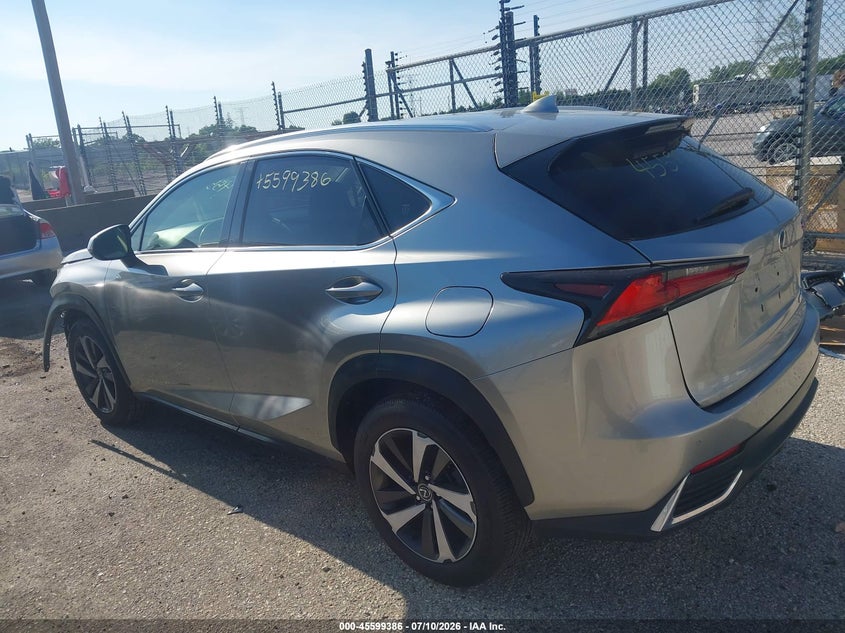 2020 Lexus Nx VIN JTJGJRDZ3L2146004 IAAI salvage auction — FRONT END, Salvage (Wisconsin), sold $12,200 on 2026-07-28 (photo 3)