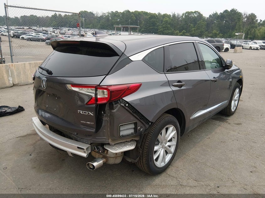 2019 Acura Rdx VIN 5J8TC2H34KL016090 IAAI salvage auction — REAR END, Mv-907A (New York), sold $75 on 2026-08-27 (photo 4)