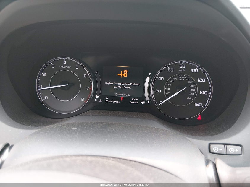 2019 Acura Rdx VIN 5J8TC2H34KL016090 IAAI salvage auction — REAR END, Mv-907A (New York), sold $75 on 2026-08-27 (photo 7)