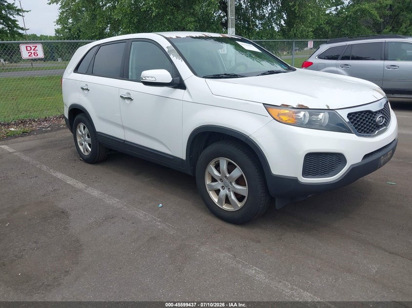 2013 Kia Sorento VIN 5XYKT3A1XDG376780 IAAI salvage auction — NORMAL WEAR, Salvage Title, sold $800 on 2026-07-20 (photo 1)